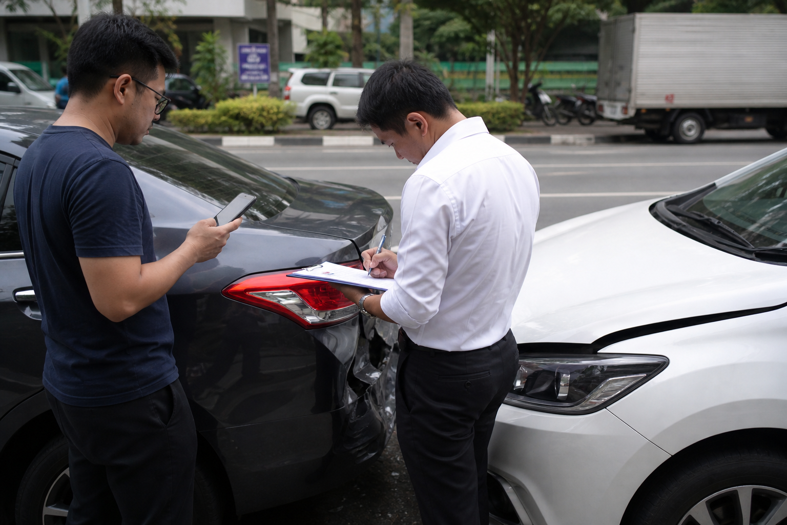 minor car accident philippines